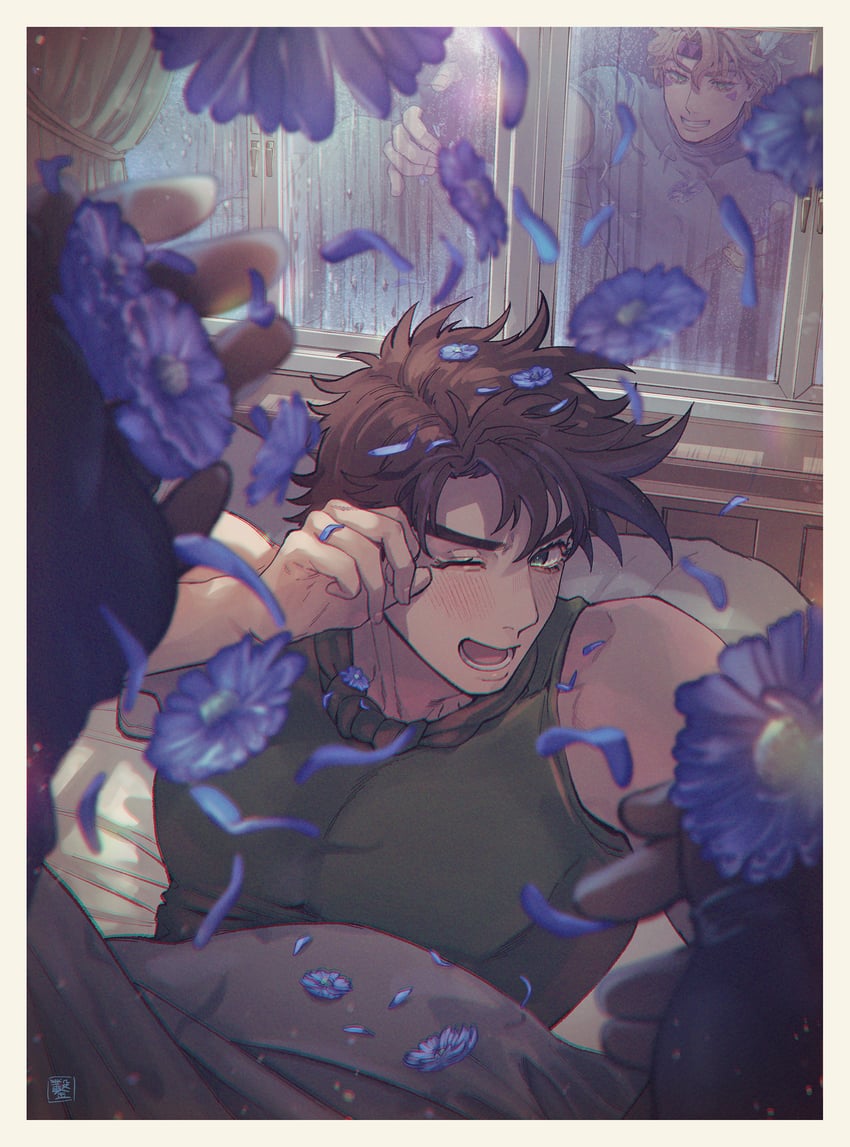 joseph joestar and caesar anthonio zeppeli (jojo no kimyou na bouken and 1 more) drawn by eringichips