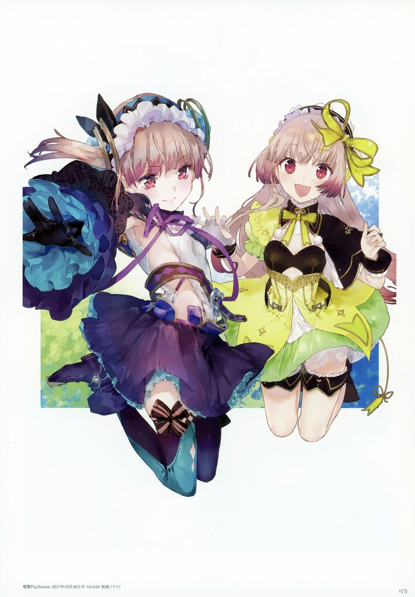 suelle malen and lydie malen (atelier and 1 more) drawn by noco_(adamas) and yuugen