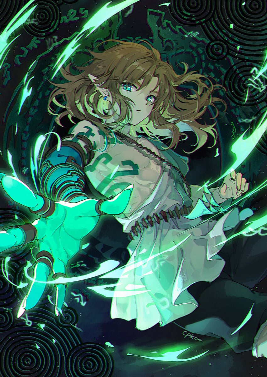 link (the legend of zelda and 1 more) drawn by cat_princess