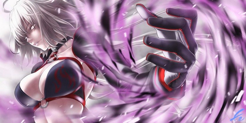jeanne d'arc alter (fate and 1 more) drawn by fenrir_(fenlil0316)