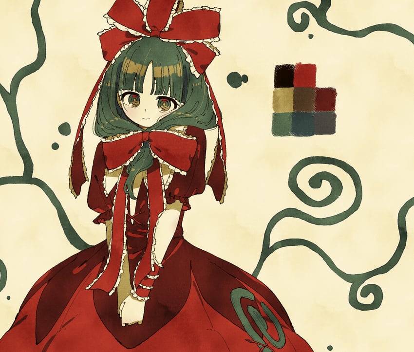 kagiyama hina (touhou) drawn by nama_udon