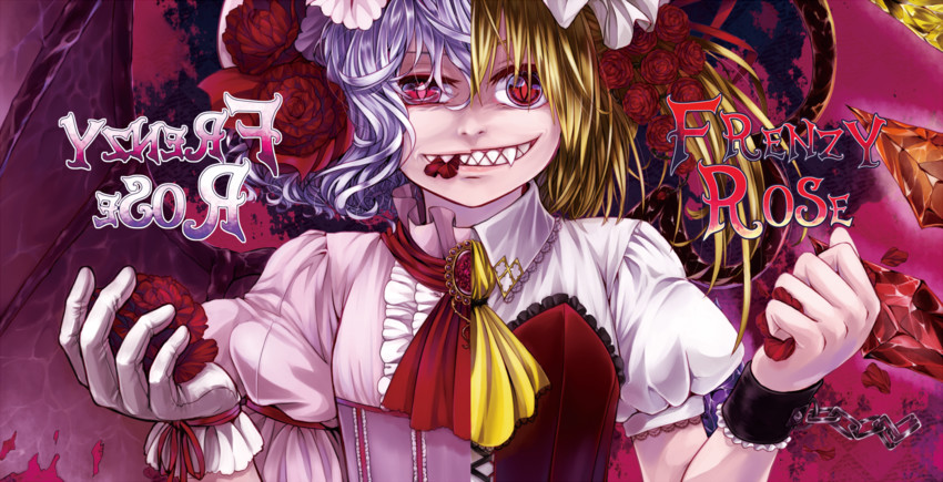 remilia scarlet and flandre scarlet (touhou) drawn by ameya_nihachi