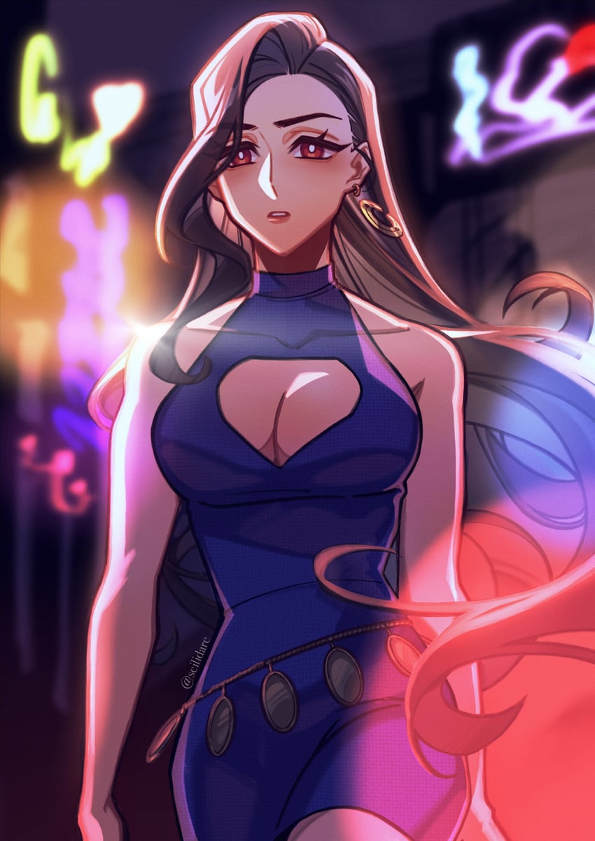 tifa lockhart (final fantasy and 1 more) drawn by seilidare