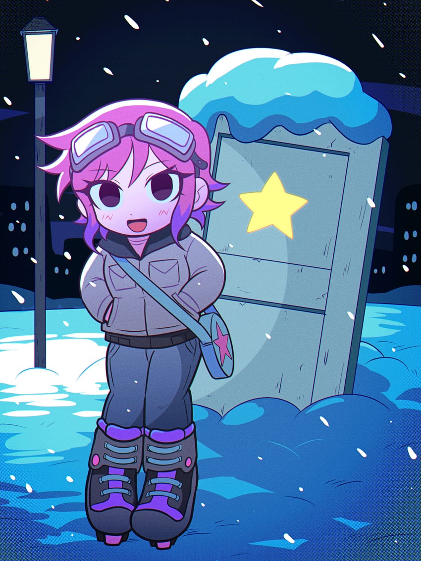 ramona flowers (scott pilgrim and 1 more) drawn by g_tsurius