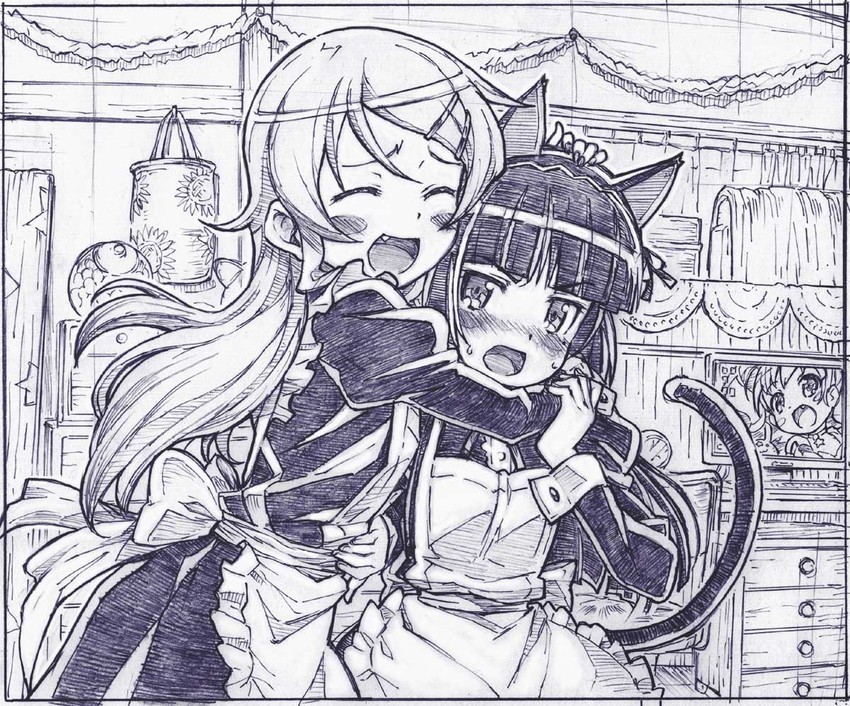 gokou ruri and kousaka kirino (ore no imouto ga konna ni kawaii wake ga nai) drawn by sakino_shingetsu
