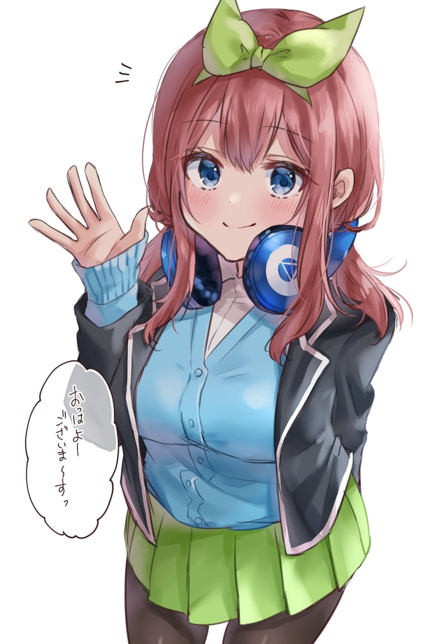 nakano miku (go-toubun no hanayome) drawn by chigusa_minori