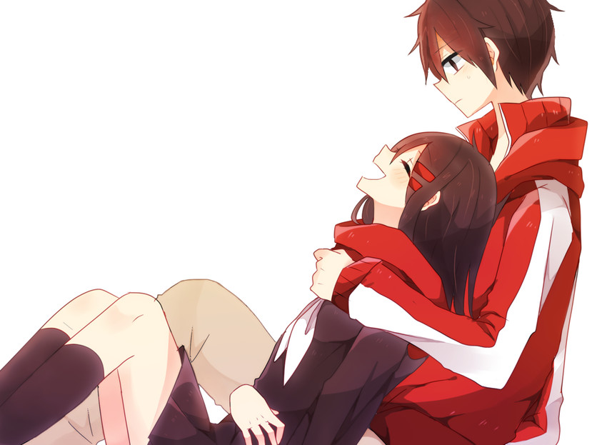 tateyama ayano and kisaragi shintarou (kagerou project) drawn by kiichigo_(k-15)
