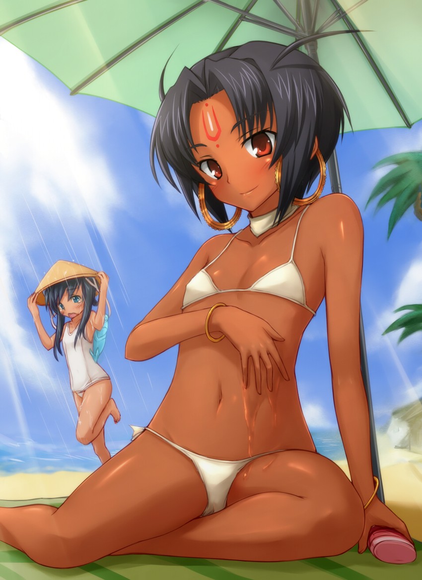 saffron veda and femu beko (dai and 1 more) drawn by negija