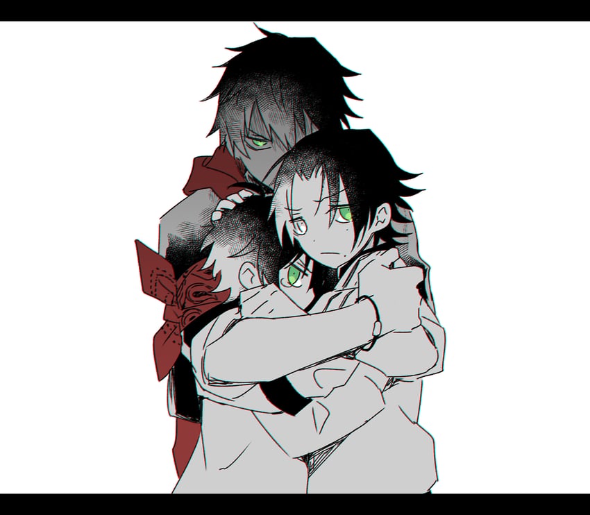 yamada ichiro, yamada saburo, and yamada jiro (hypnosis mic) drawn by yuuma_(omaeno_meinichi)
