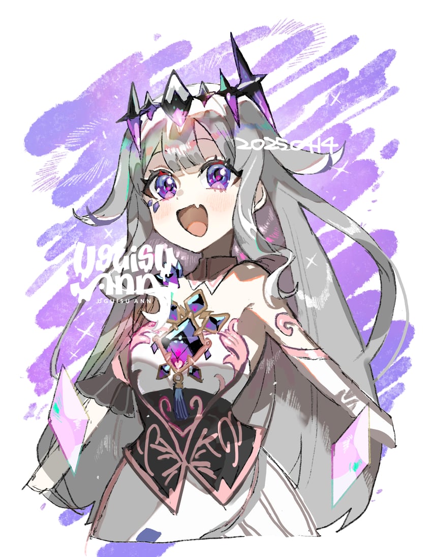 koseki bijou (hololive and 1 more) drawn by uguisu_ann