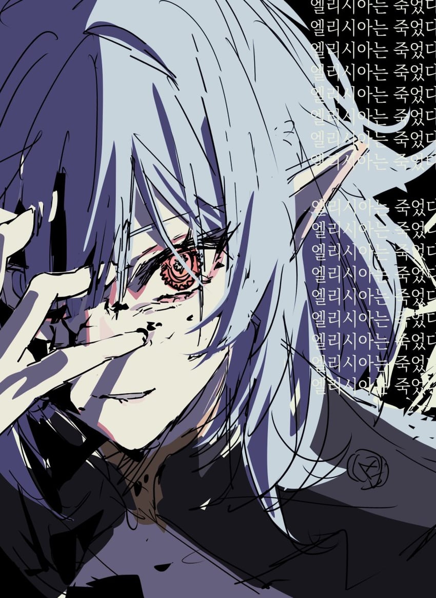 elysia and herrscher of corruption (honkai and 1 more) drawn by seza_(enlwnaos)