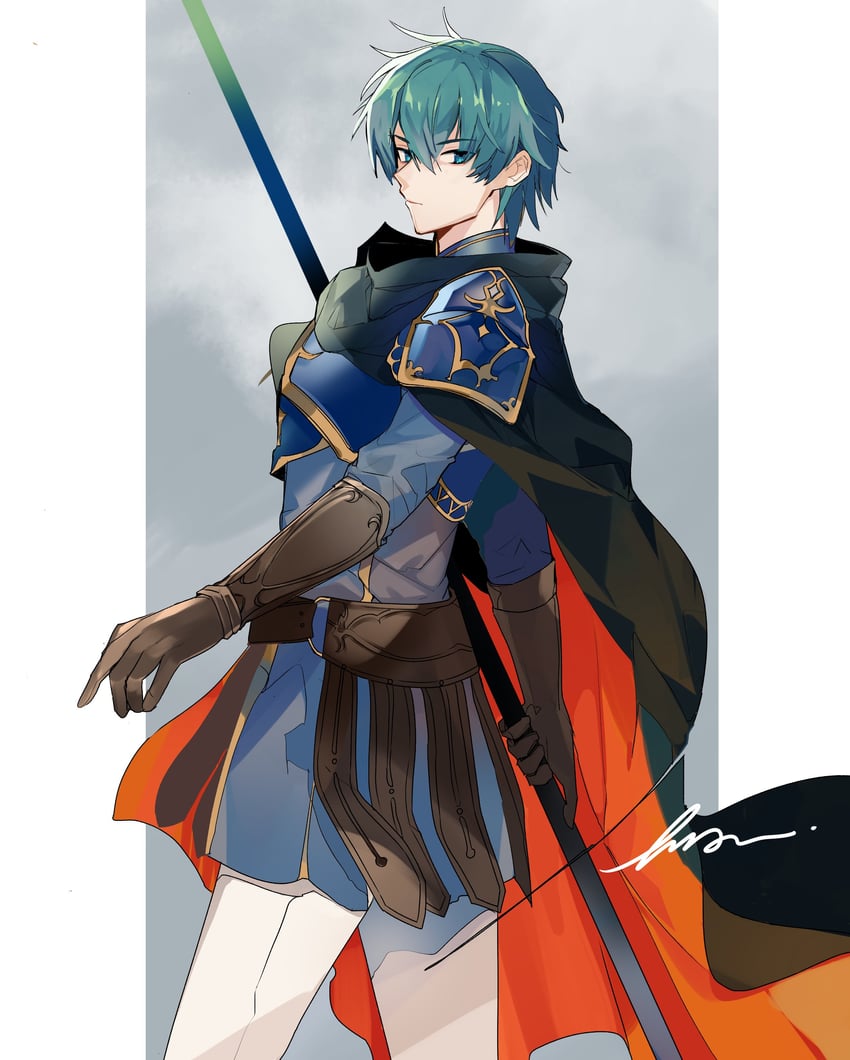 ephraim (fire emblem and 1 more) drawn by kazuha_(kazuha1003)