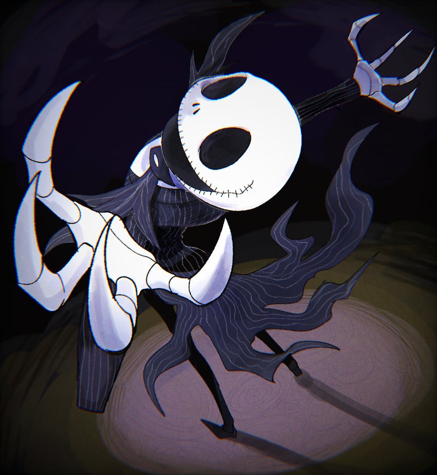 jack skellington (the nightmare before christmas) drawn by hoshi_(star-name2000)
