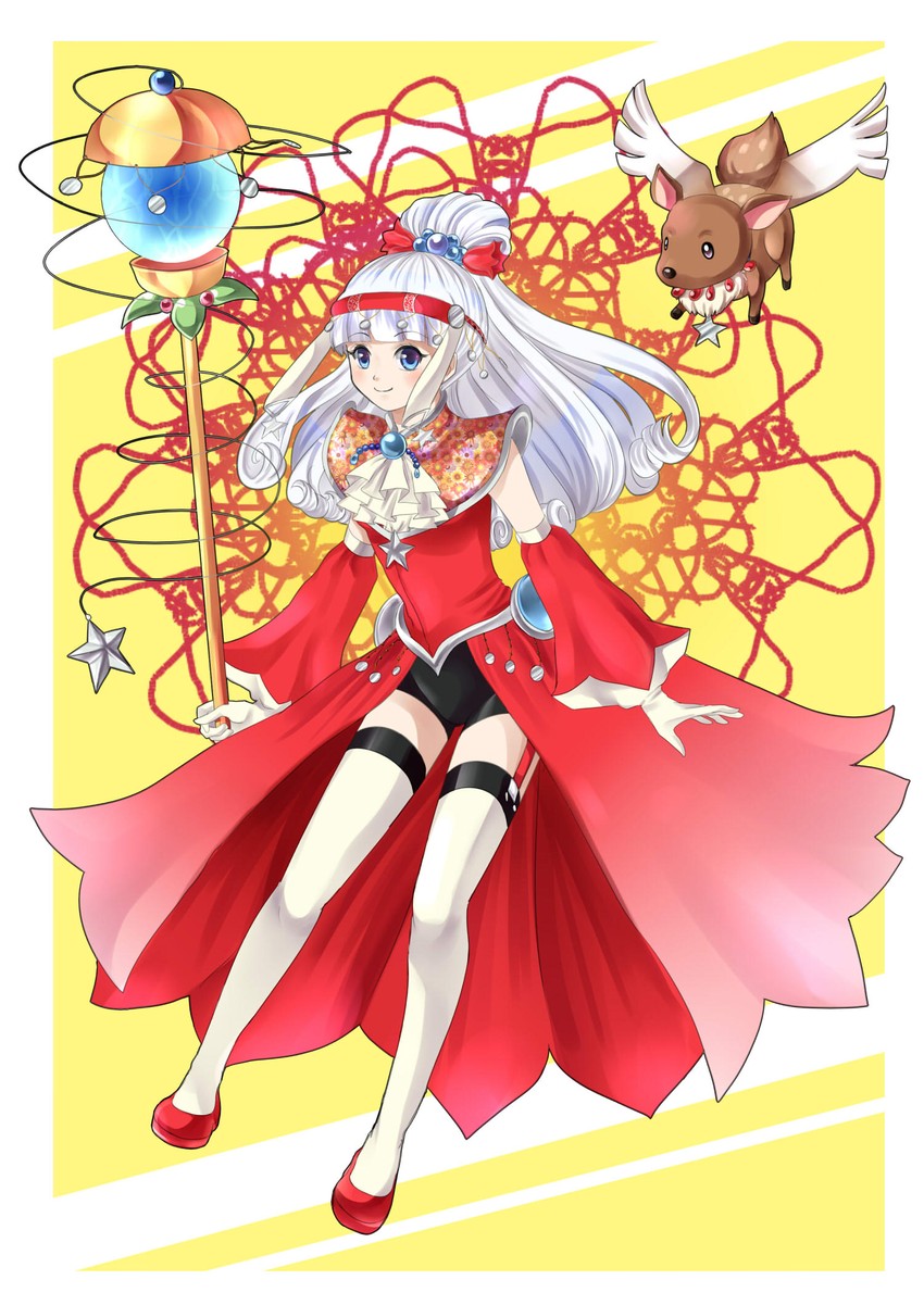 mahou shoujo taisen and 1 more drawn by konna-nani