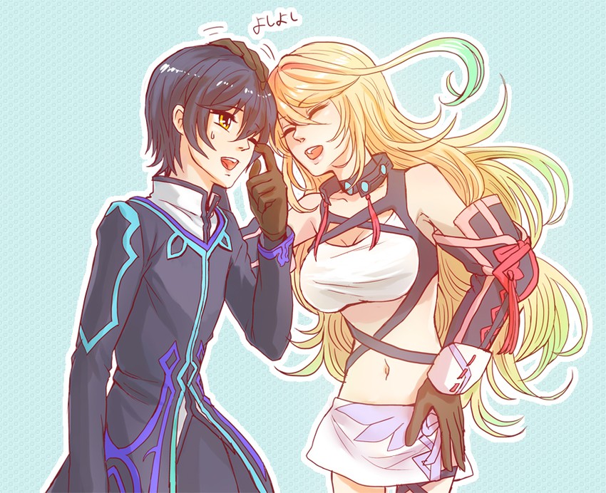 milla maxwell and jude mathis (tales of and 1 more) drawn by lottalove