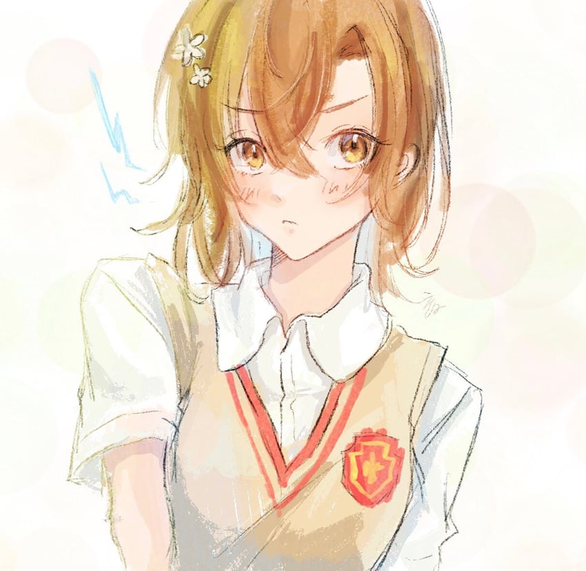 misaka mikoto (toaru majutsu no index and 1 more) drawn by nshi_5477