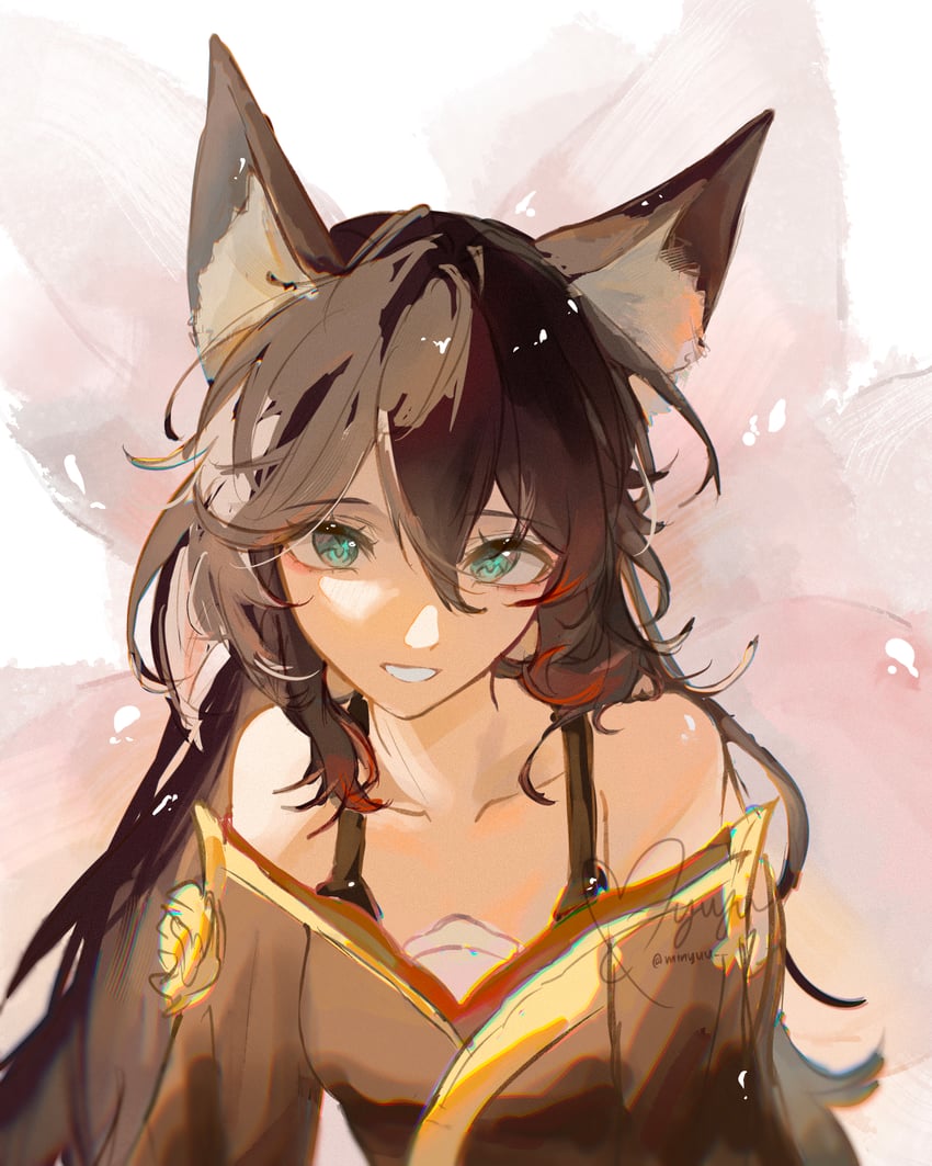 tingyun and fugue (honkai and 1 more) drawn by minyuu