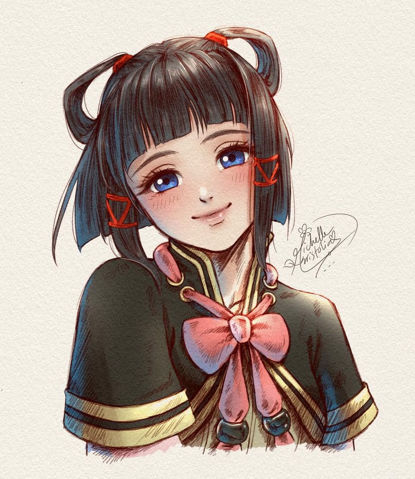 lyon (gensou suikoden and 1 more) drawn by michelle_kristolia