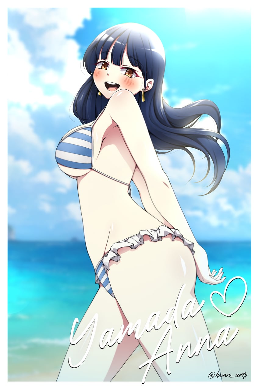 yamada anna (boku no kokoro no yabai yatsu) drawn by henn_arts