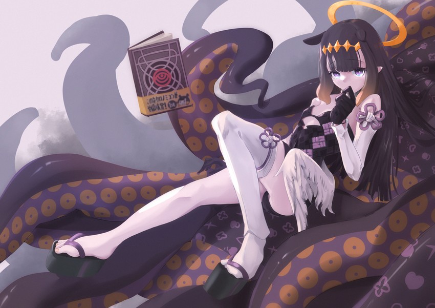ninomae ina'nis and ao-chan (hololive and 1 more) drawn by mochiyuki_(gigfor1)