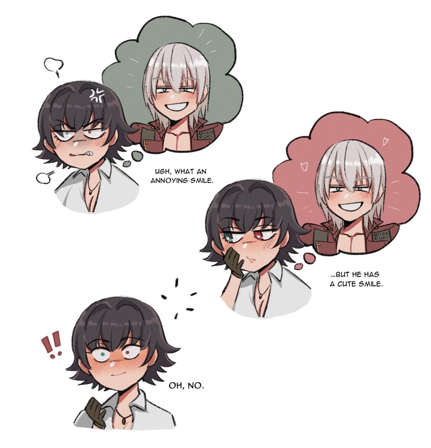 dante and lady (devil may cry and 1 more) drawn by jumpoon