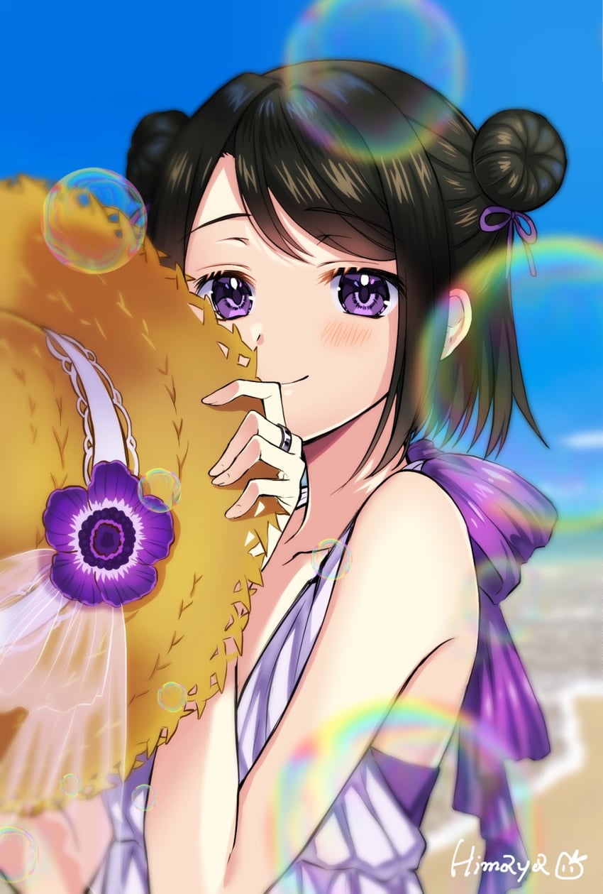 kuroe (mahou shoujo madoka magica and 1 more) drawn by himaya