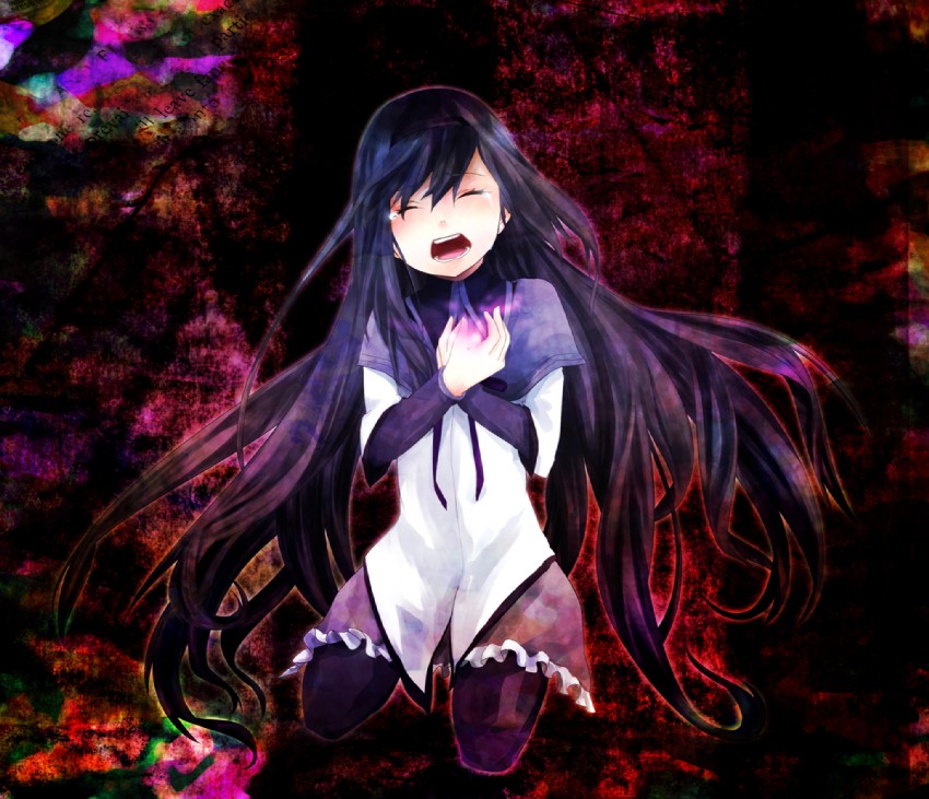 akemi homura (mahou shoujo madoka magica) drawn by ako_(wiwi)