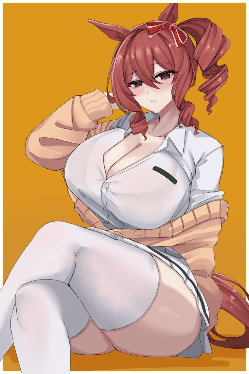 norn ace (umamusume and 1 more) drawn by lengkuass