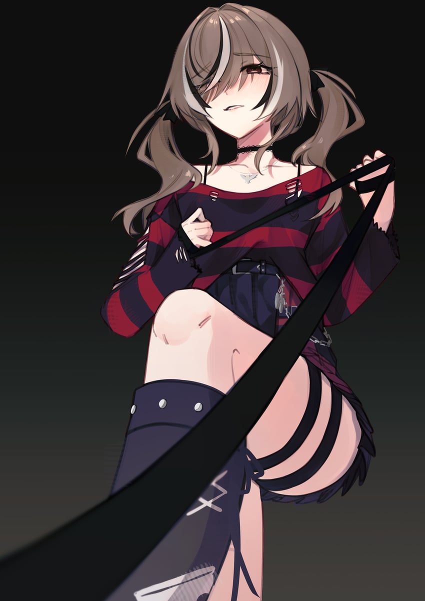 nanashi mumei (hololive and 1 more) drawn by hunk_404