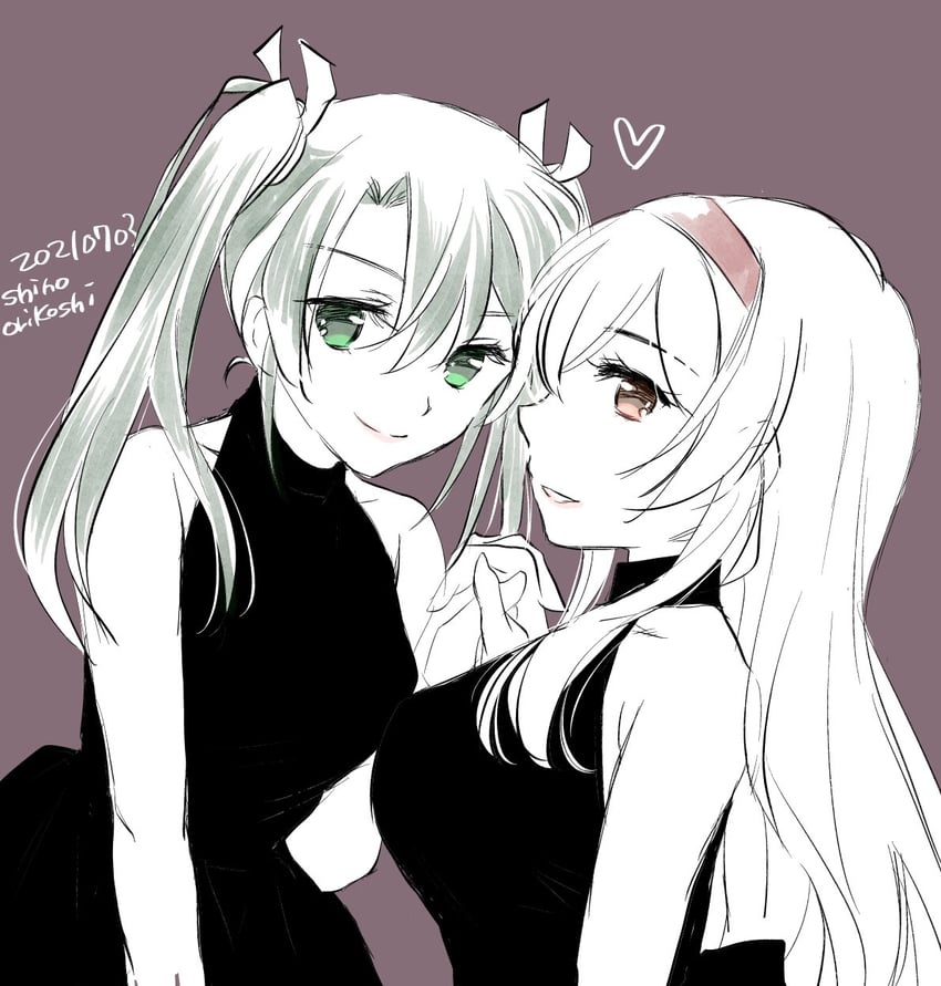 zuikaku and shoukaku (kantai collection) drawn by orikoshi_shino