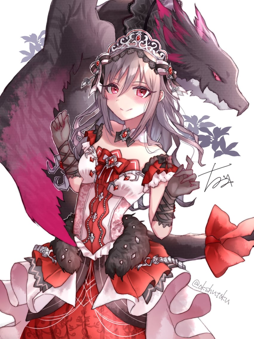 kanzaki ranko (idolmaster and 2 more) drawn by b9-n3