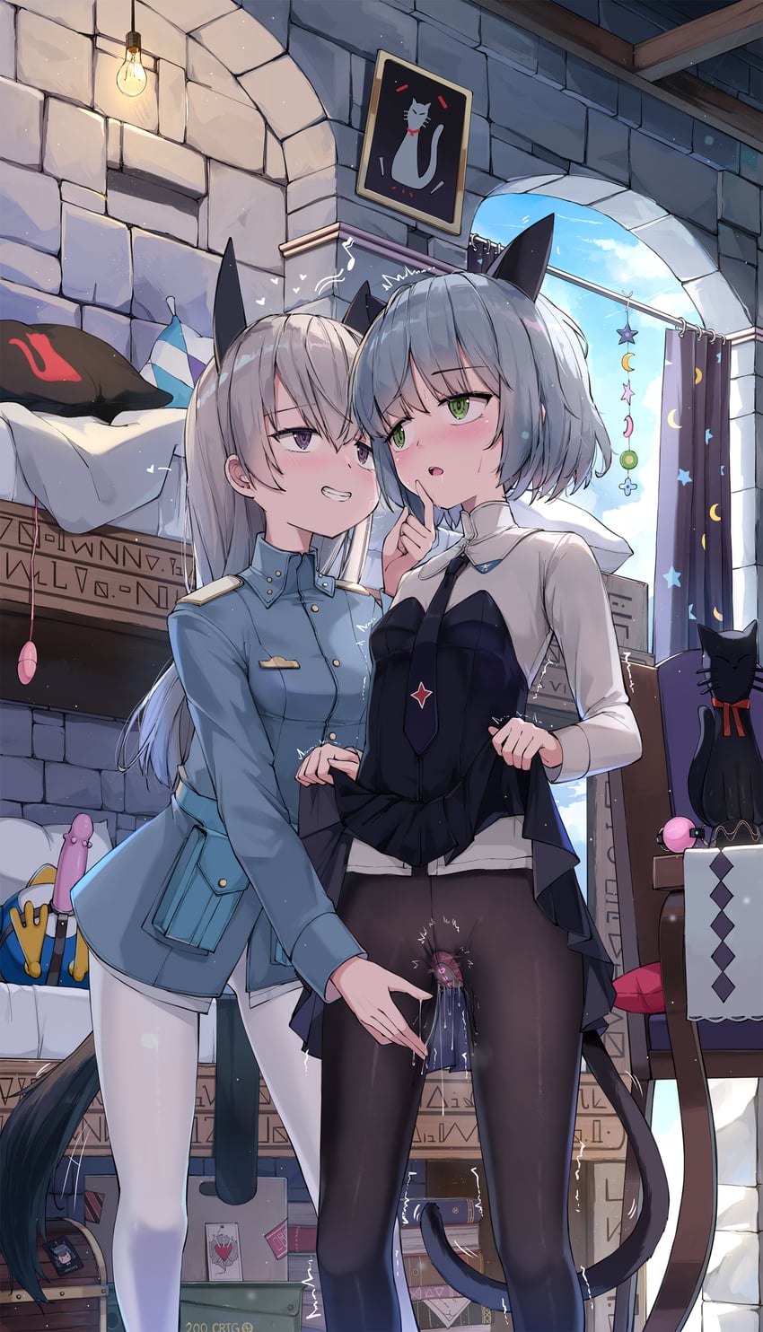 sanya v. litvyak and eila ilmatar juutilainen (world witches series and 3 more) drawn by liclac
