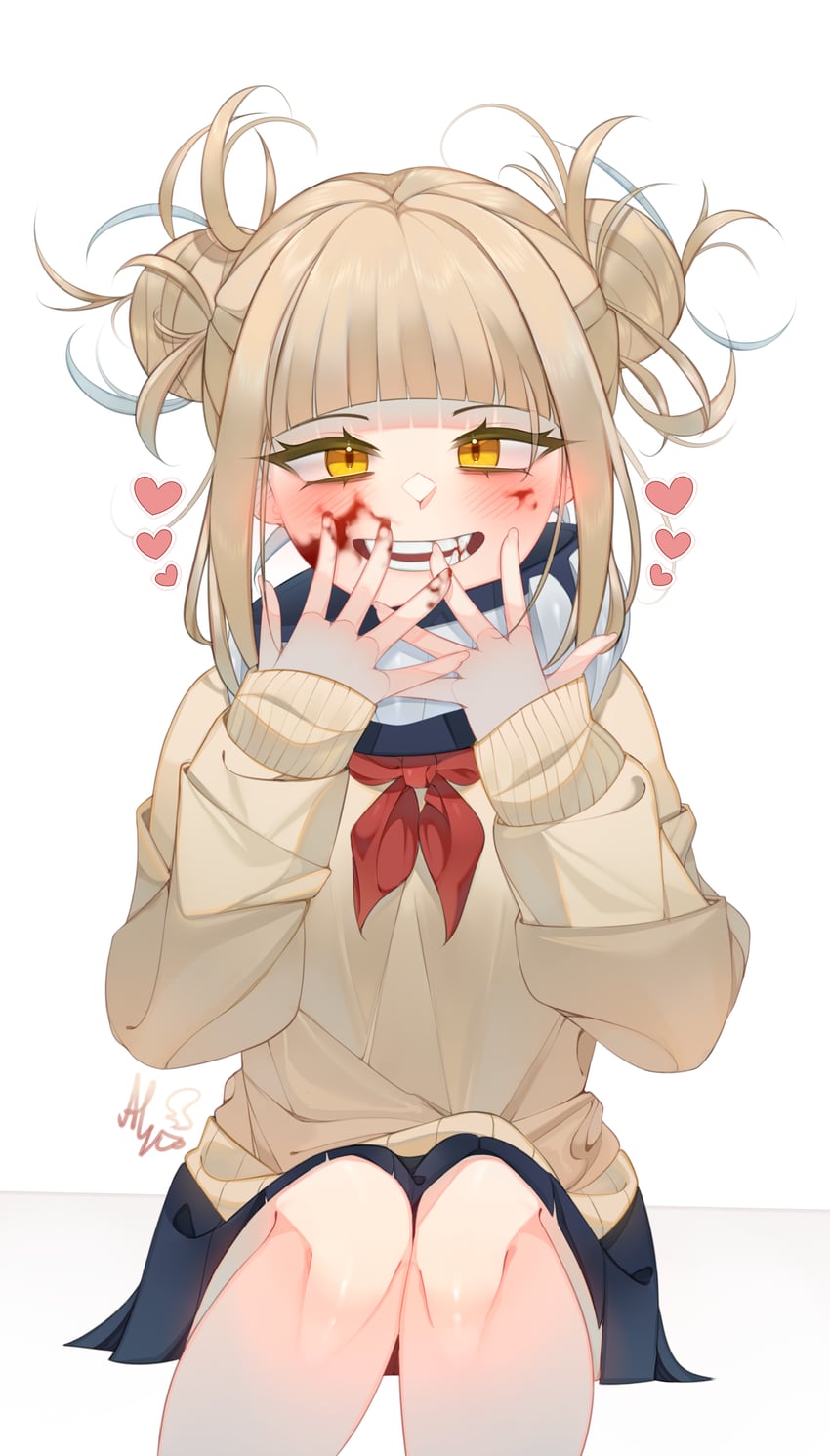 toga himiko (boku no hero academia) drawn by ali's_dreamland