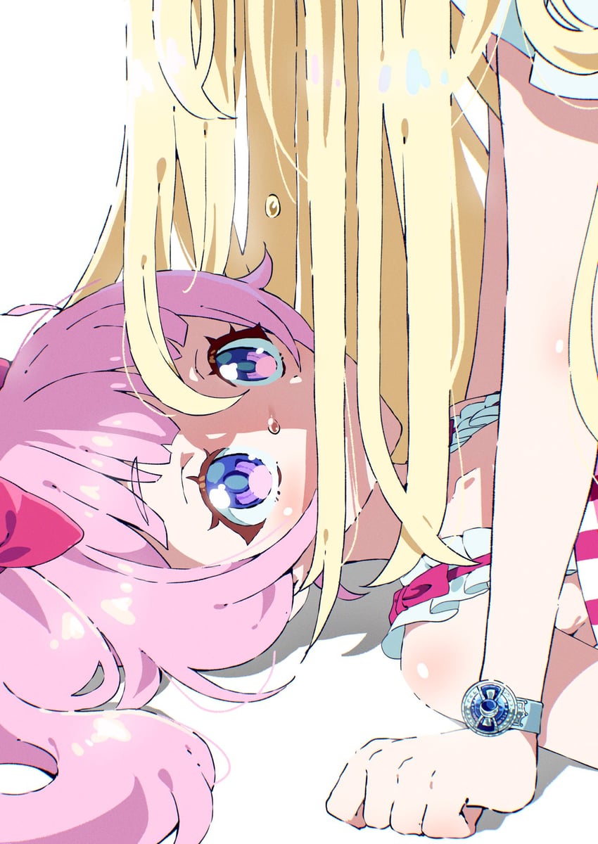 aozora himari and hoshikawa mitsuki (pretty series and 1 more) drawn by tsujii_luki