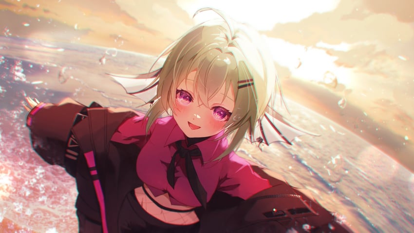 finana ryugu (nijisanji and 1 more) drawn by s_mizuki666