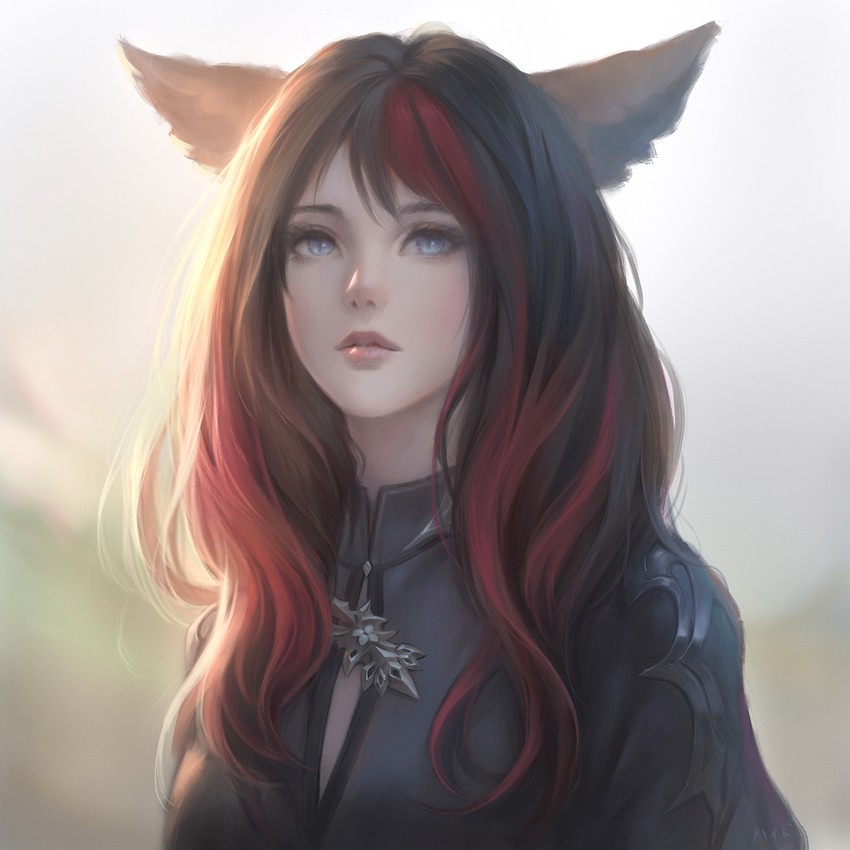 warrior of light (final fantasy and 1 more) drawn by chaosringen
