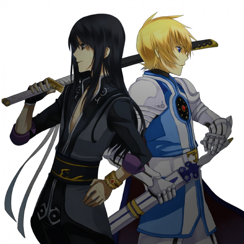 yuri lowell and flynn scifo (tales of and 1 more) drawn by nanamura