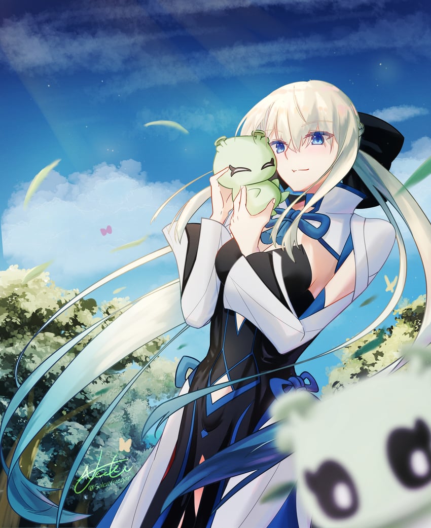 morgan le fay and con (fate and 1 more) drawn by sakuvinegar