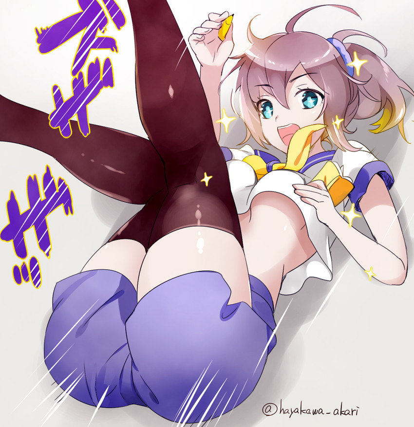 aoba (kantai collection) drawn by hayakawa_akari