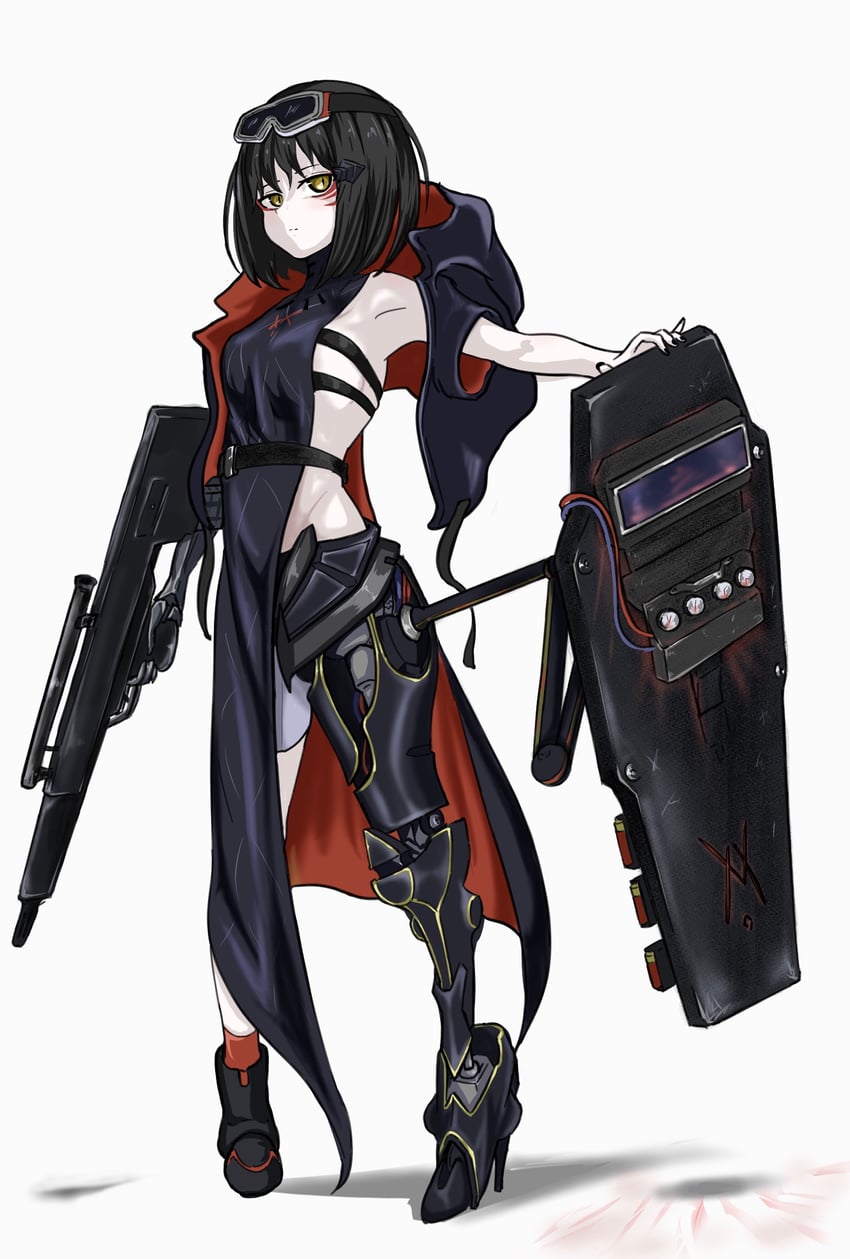nyto, adeline, and caws (girls' frontline) drawn by zandorosouls