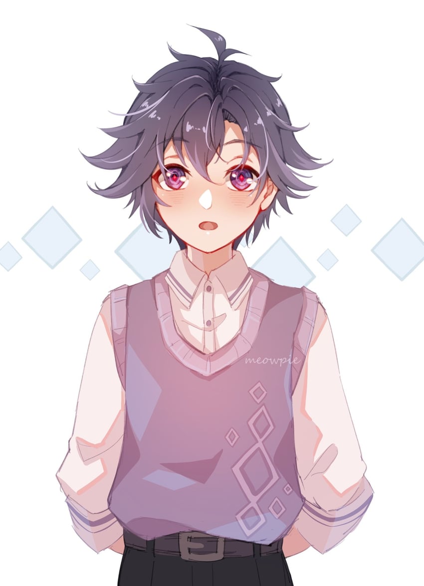 rean schwarzer (eiyuu densetsu and 2 more) drawn by meowpie