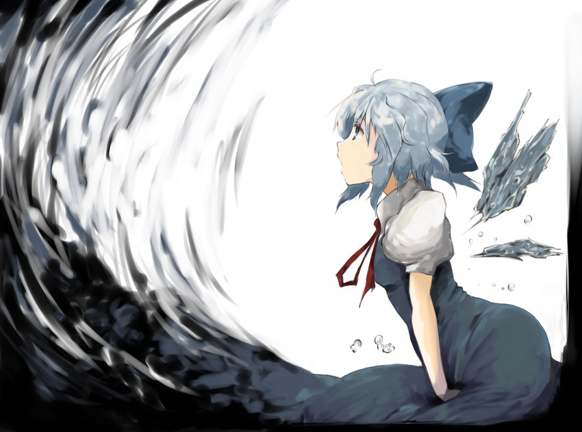 cirno (touhou) drawn by beegle