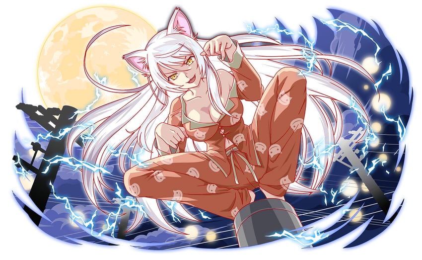 hanekawa tsubasa and black hanekawa (monogatari and 2 more)