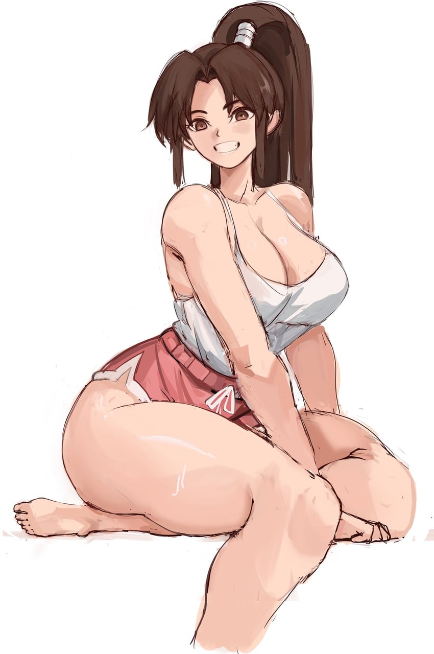 shiranui mai (street fighter and 4 more) drawn by rakeemspoon