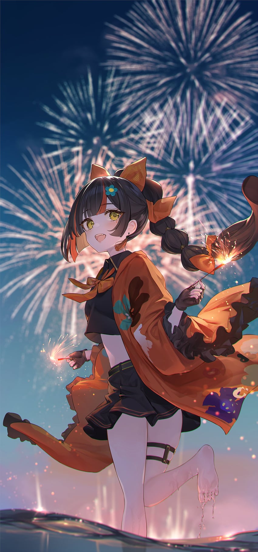 choya hanabi (vspo!) drawn by nakashima_(pluscolor)
