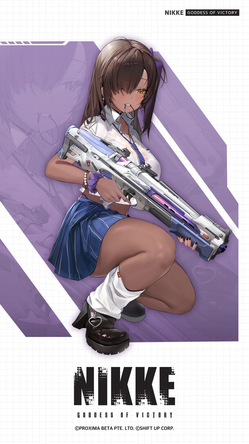 naga (goddess of victory: nikke) drawn by dfm_(darknessdfm)