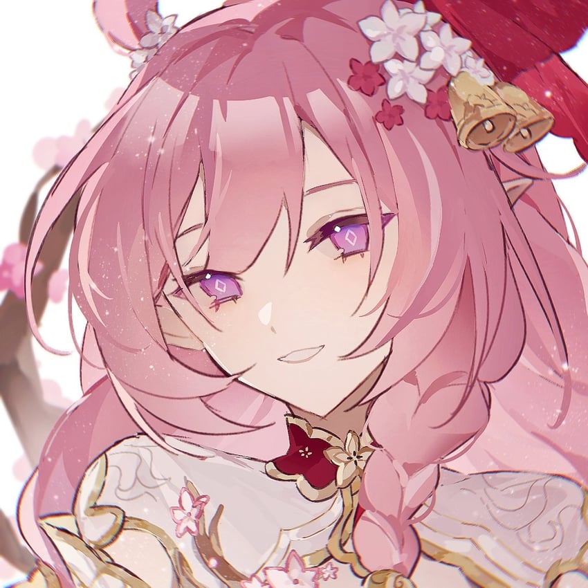 elysia (honkai and 1 more) drawn by haruka_(rsyaooooo)