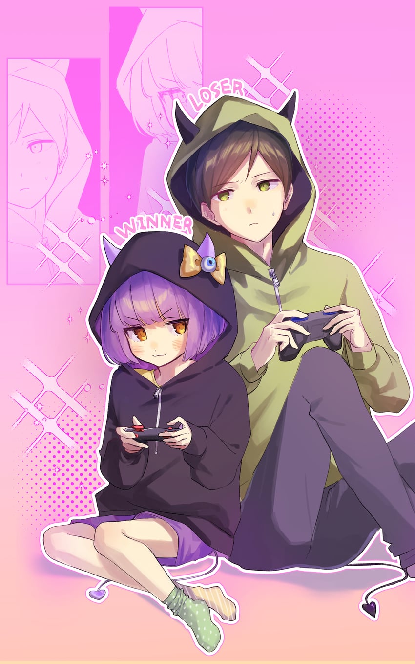 tsukahara neko and osoto masaki (tasokare hotel) drawn by tsubaki_kaoi