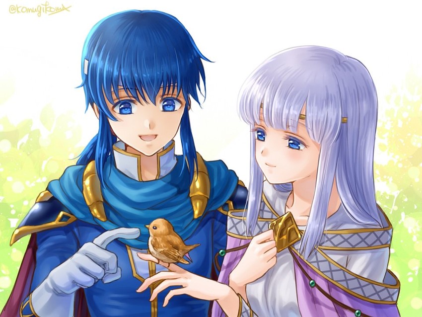 seliph and julia (fire emblem and 1 more) drawn by hanasaki_komugi