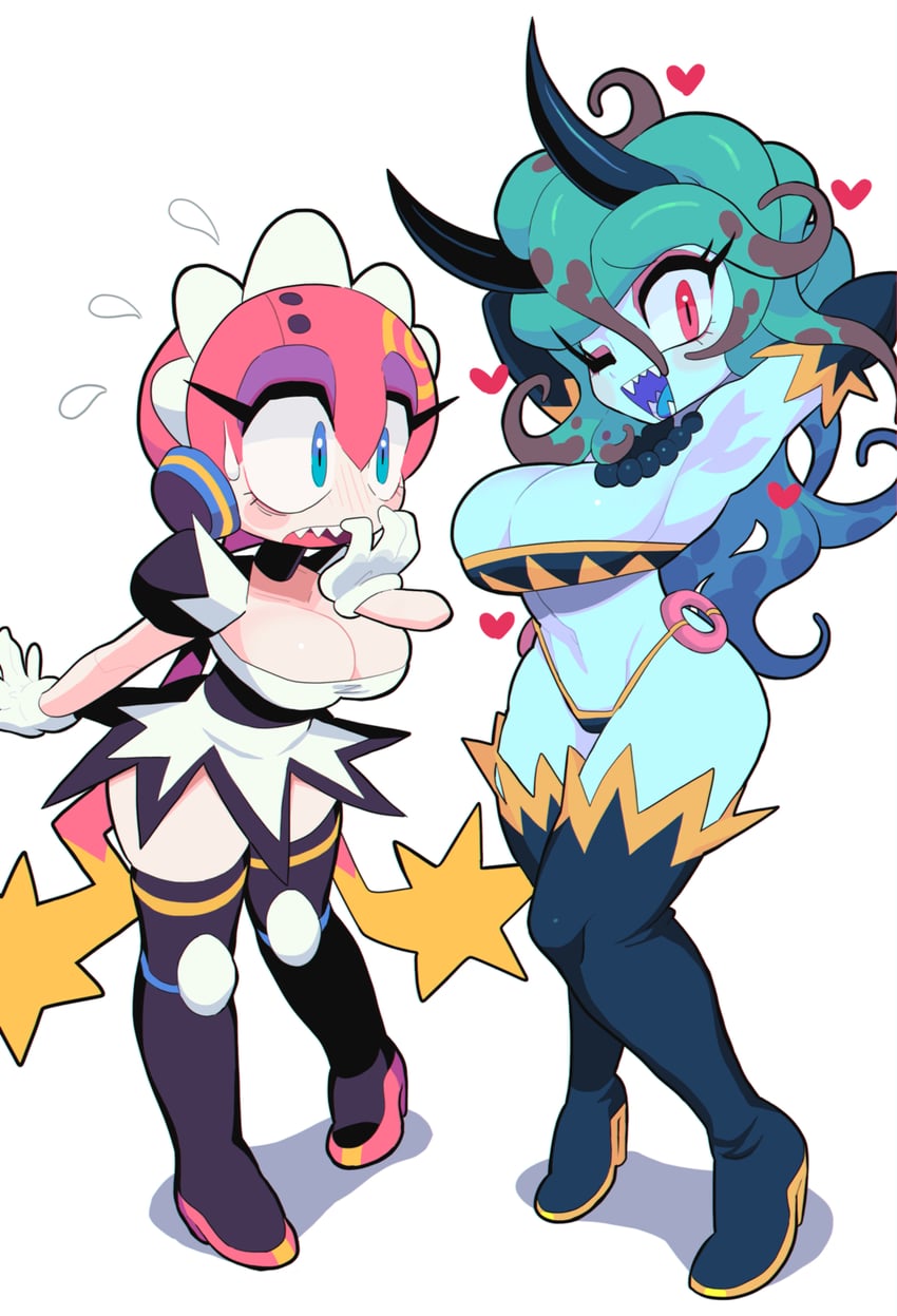 bommina and zigza (original and 1 more) drawn by gashi-gashi